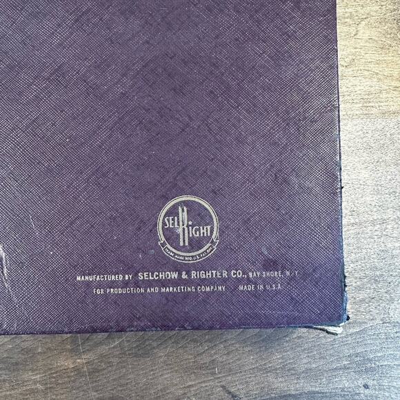 1948-1953 Vintage SCRABBLE Board Game Selchow & Righter - Picture 3 of 9